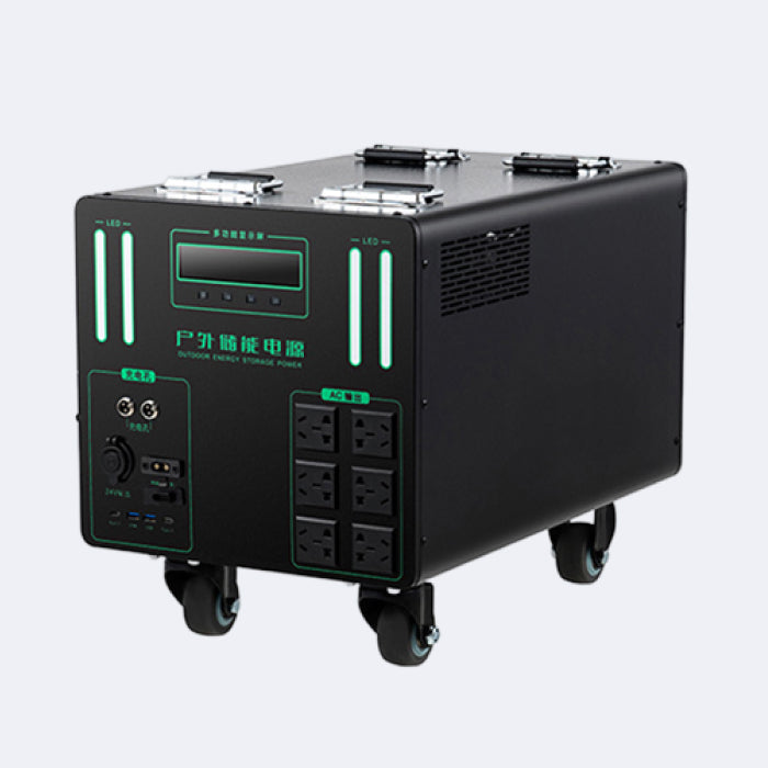 Portable Power Station with Solar Charging