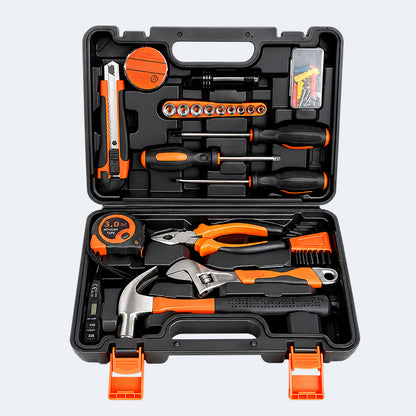 Multi-Purpose Household Tool Set with Tool Box