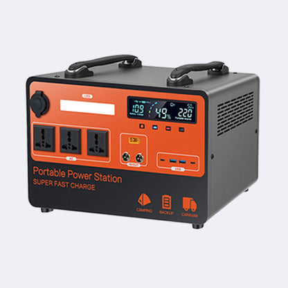 Portable Power Station with Solar Charging