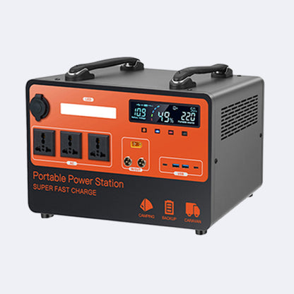 Portable Power Station with Solar Charging