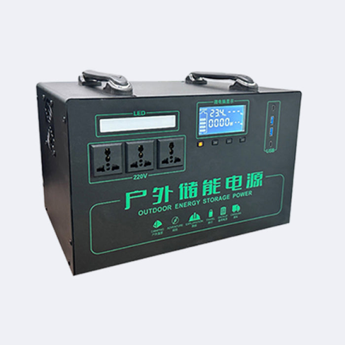 Portable Power Station with Solar Charging