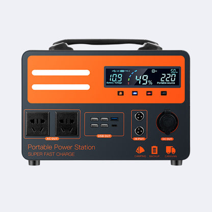 Portable Power Station with Solar Charging