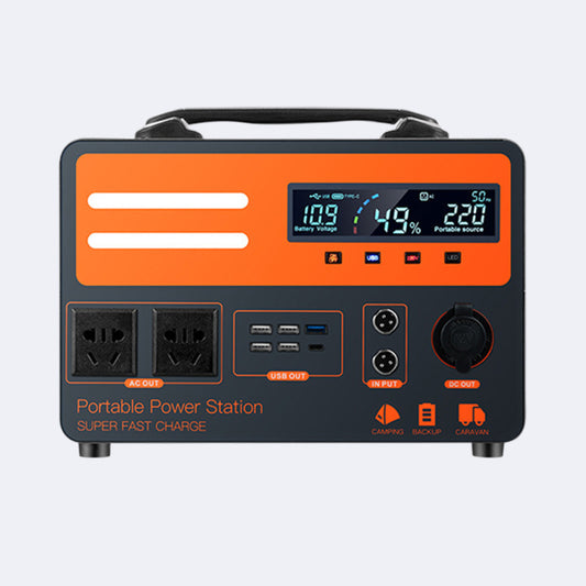 Portable Power Station with Solar Charging