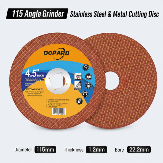 115 × 1.2 × 22.2 mm Resin Cutting Disc